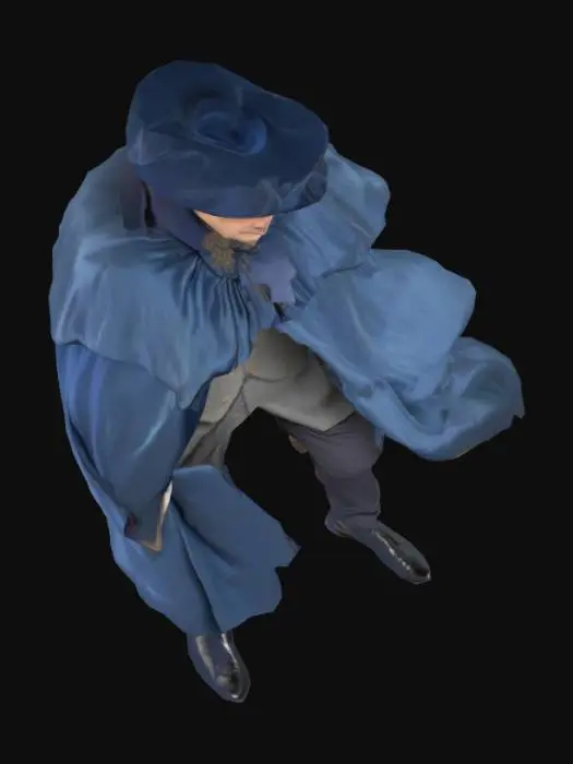 3D model for The Mysterious Traveler