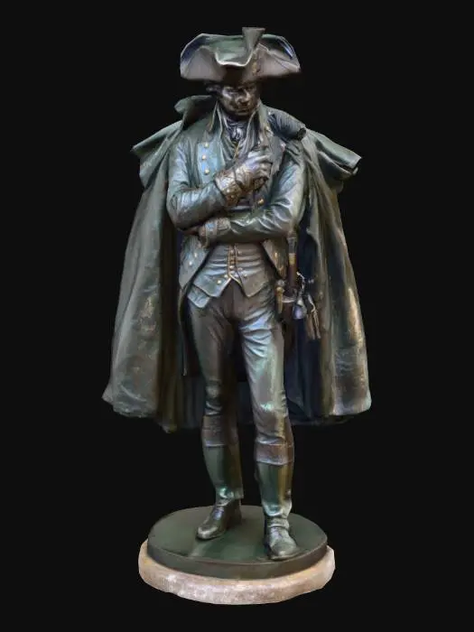 3D model for Statue of a Revolutionary War Officer