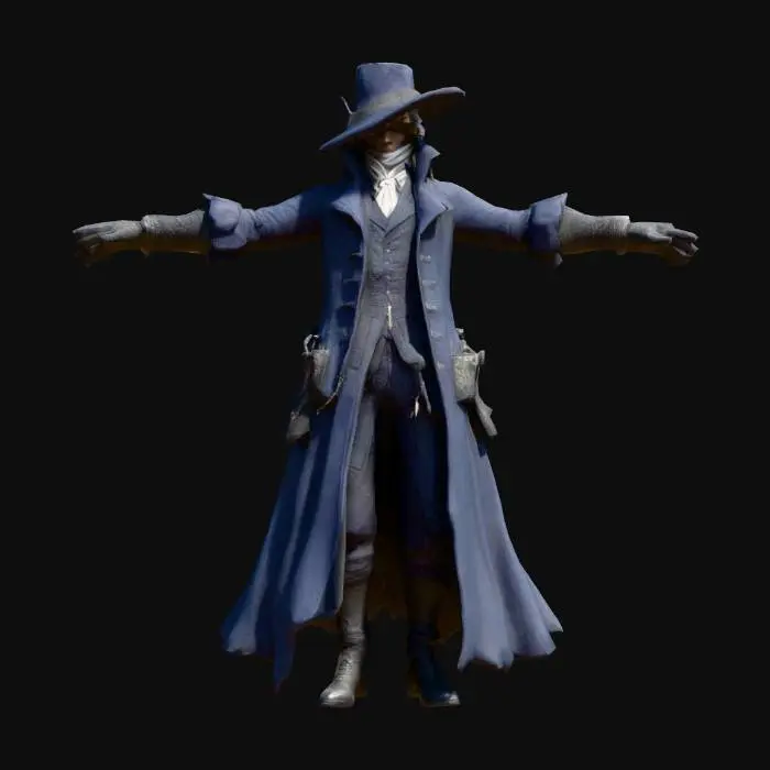 3D model for Shadowed Hunter