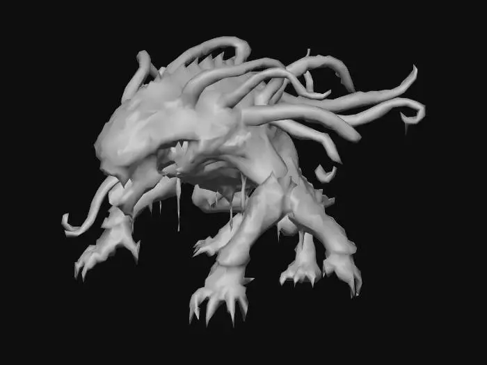 3D model for Abyssal Horror