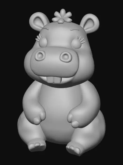 3D model for Hippo charm