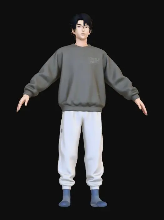 3D model for Casual Comfort
