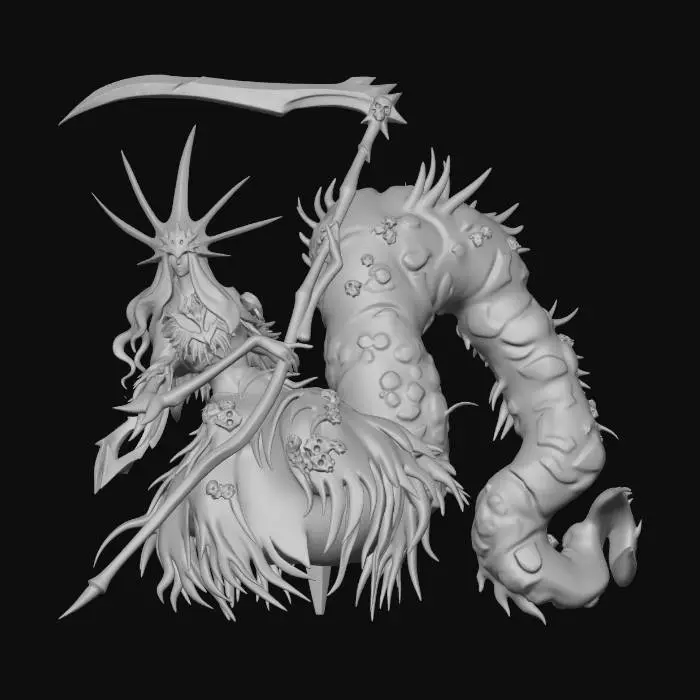 3D model for Aldrich, Devourer of Gods