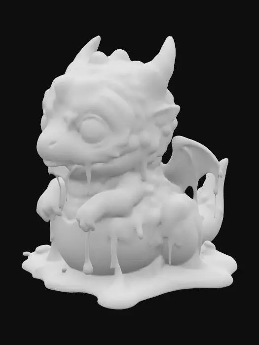 3D model for Slime Hatchling