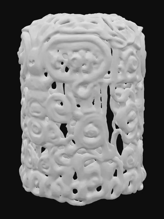 3D model for Ceramic Owl Decor