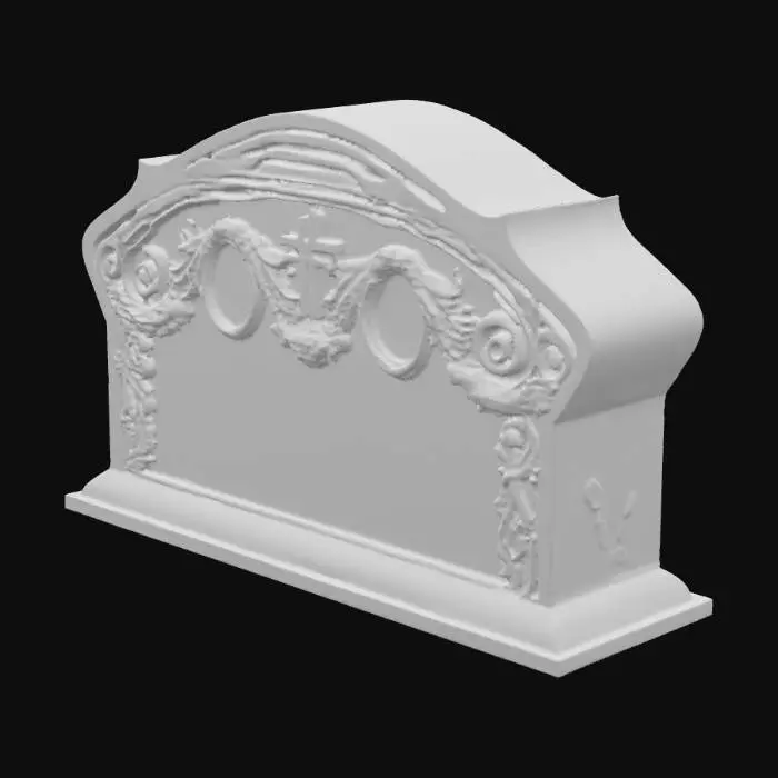 3D model for Carved Memorial Stone