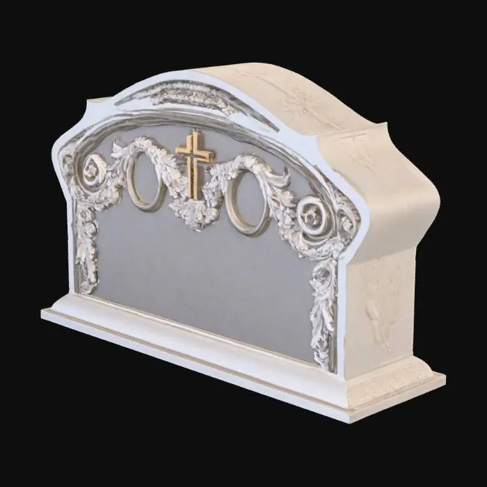 3D model for Carved Memorial Stone