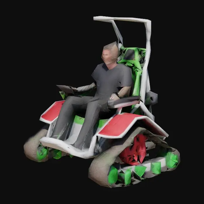 3D model for Tracked Mobility Adventure