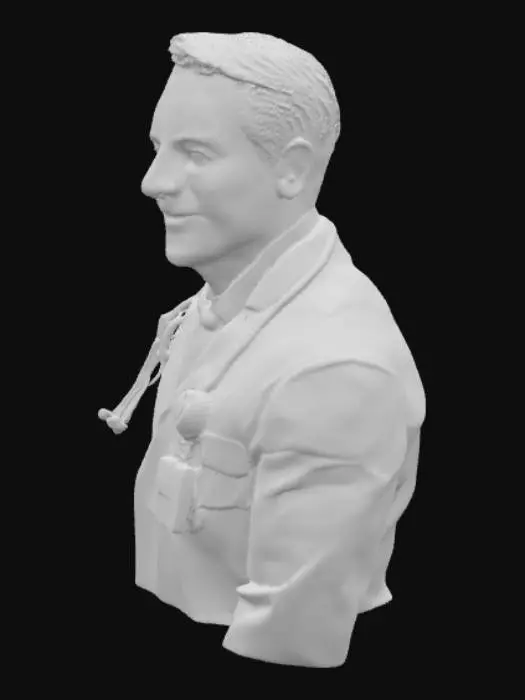 3D model for Doctor in a Hospital Hallway