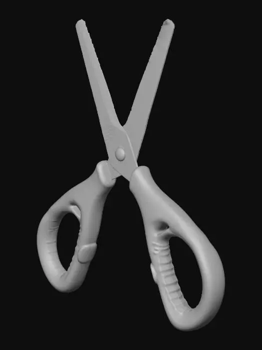 3D model for Child's Safety Scissors