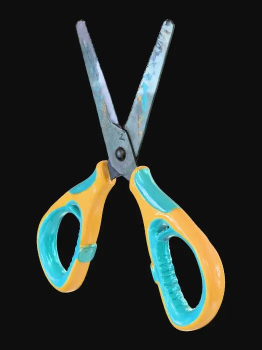 3D model for Child's Safety Scissors