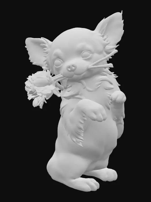 3D model for Puppy Bouquet