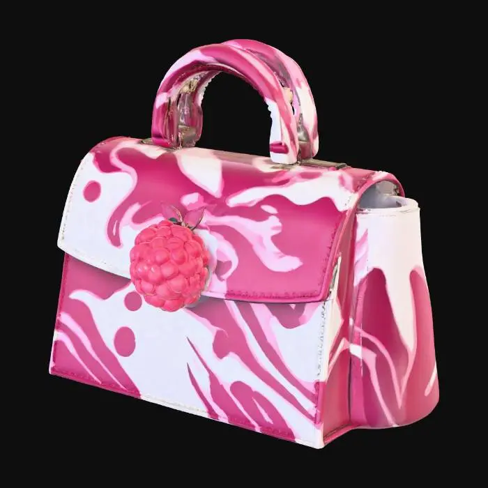 3D model for Raspberry Dream Handbag