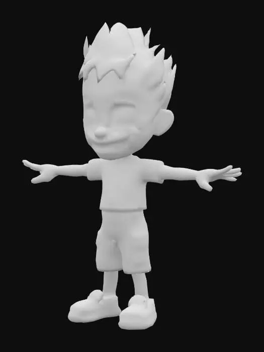 3D model for Mikochan
