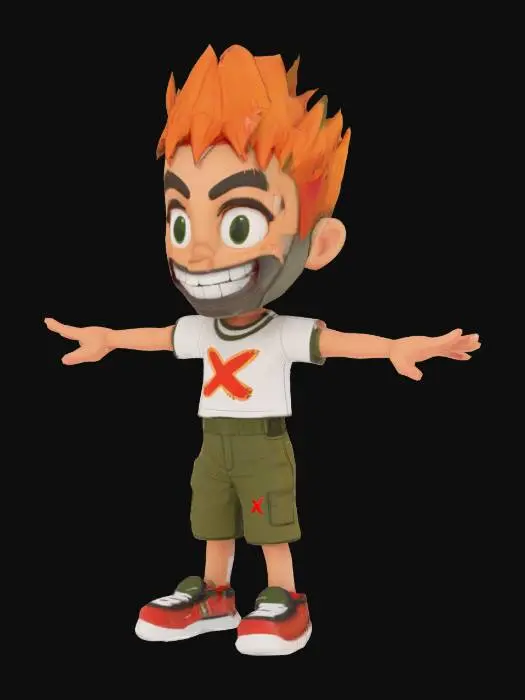 3D model for Mikochan