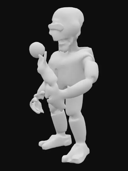 3D model for Human and Robot Harmony