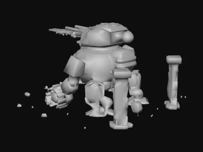 3D model for Mech Twilight Showdown