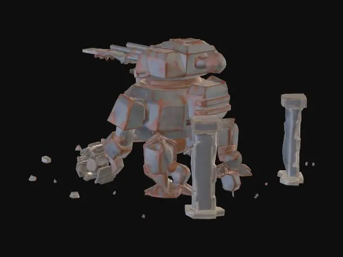 3D model for Mech Twilight Showdown