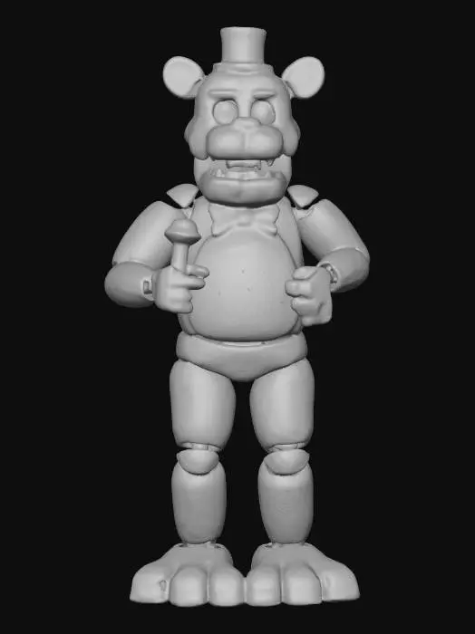 3D model for Freddy Fazbear
