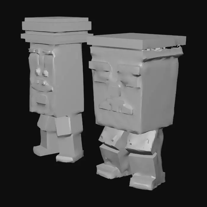 3D model for garam and madundung