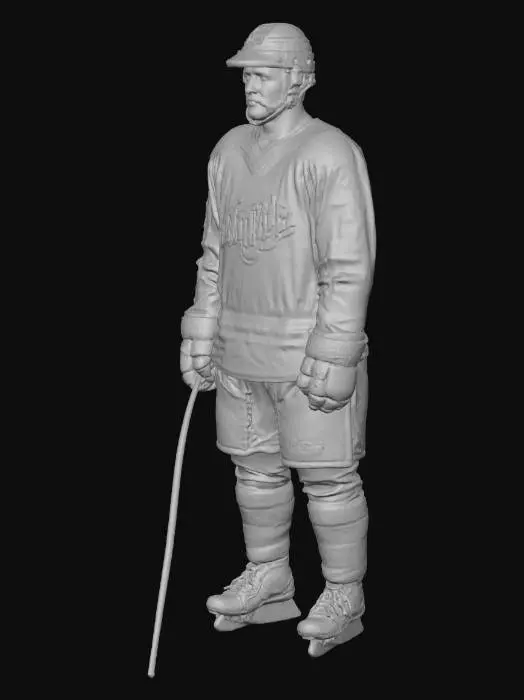 3D model for Hockey Player in Komets Uniform