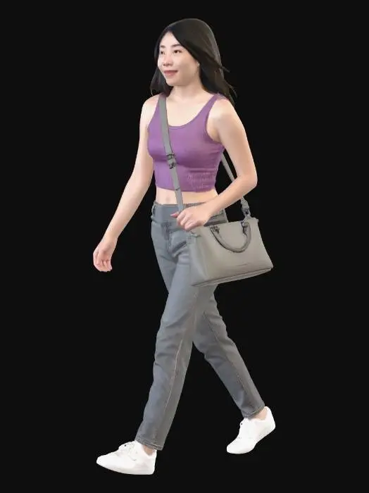 3D model for Casual Chic Stroll