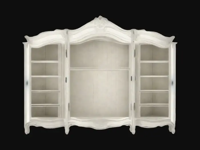 3D model for Victorian Wardrobe