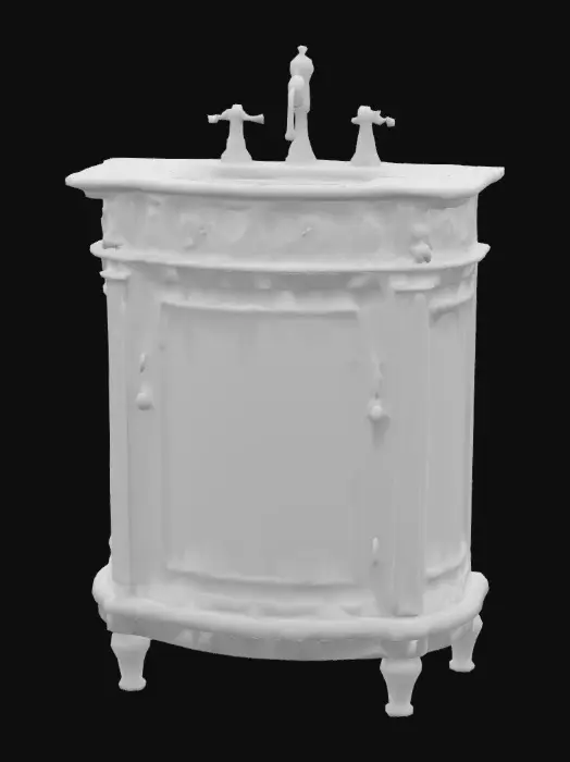 3D model for Vintage Vanity Sink