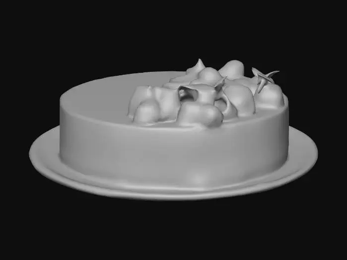 3D model for cheesecake