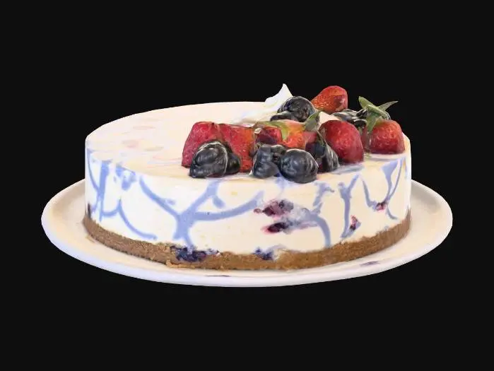 3D model for cheesecake
