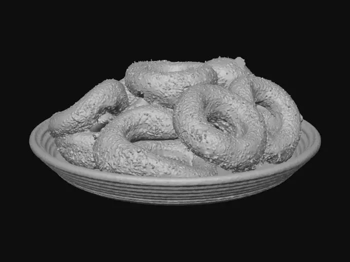 3D model for Onion Rings Delight