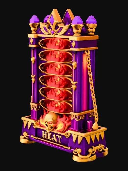 3D model for Infernal Flames Gauge