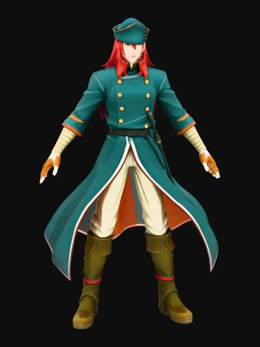 3D model for Jhosua Character Artwork