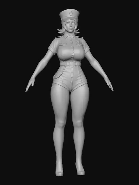 3D model for Officer Couture
