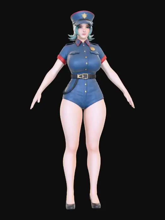 3D model for Officer Couture