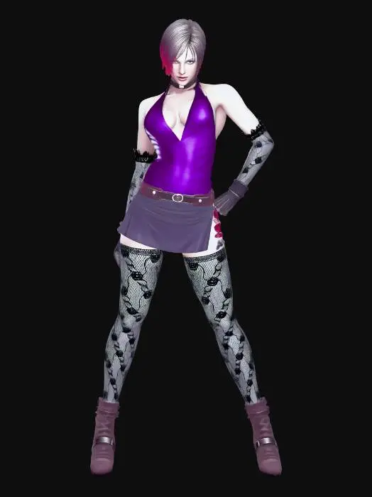 3D model for Violet Vixen