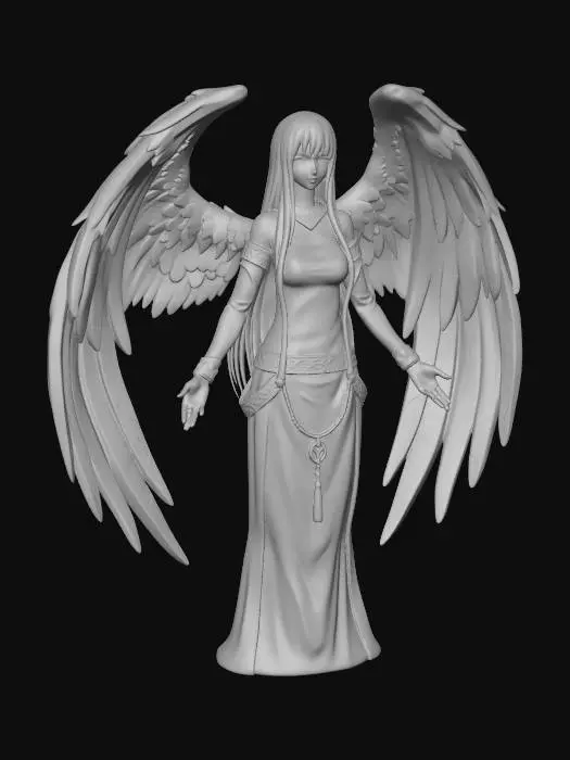 3D model for Ravenbound Priestess