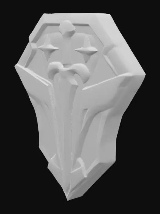 3D model for Ranked Badge Emblem