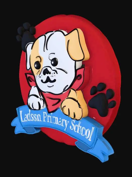 3D model for Ladson Pup Emblem