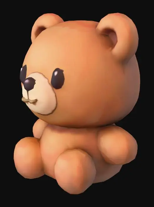 3D model for Teddy Cuddles