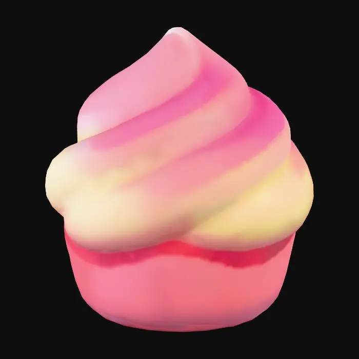 3D model for Cupcake Delight