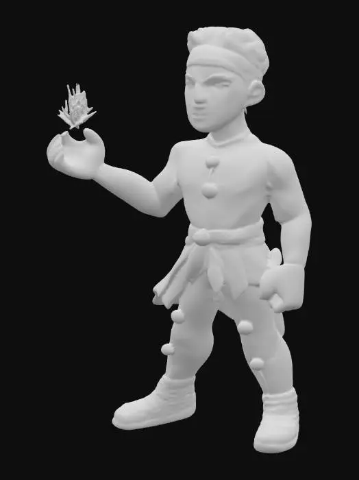 3D model for Sankofa Power Luminary Hero