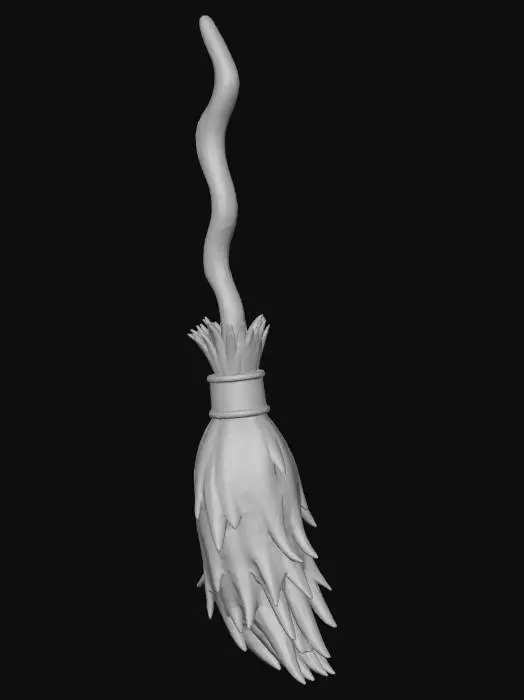 3D model for Enchanted Broomstick, #Halloween2025#