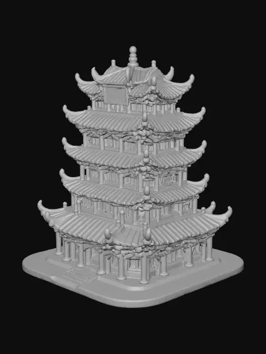 3D model for Pagoda Serenity