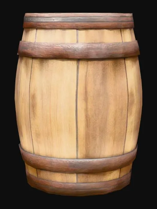 3D model for Barrel on Green