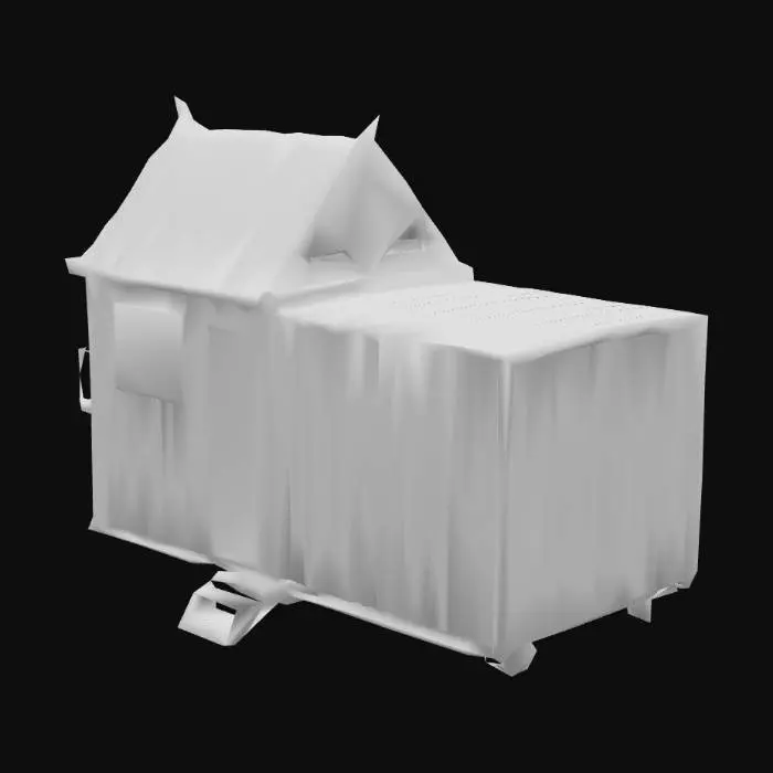 3D model for Colorful Tiny Container Home