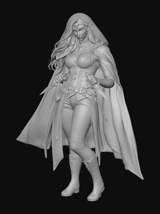 3D model for Enchanted Assassin