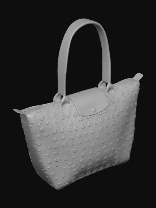 3D model for Green Horseshoe Tote Bag