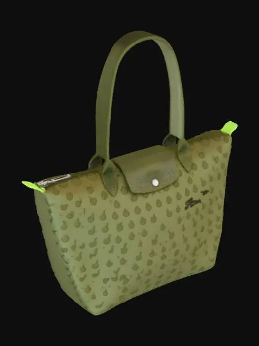 3D model for Green Horseshoe Tote Bag