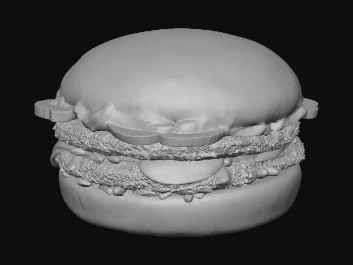 3D model for Cheesy Delight Burger